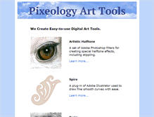 Tablet Screenshot of pixeology.com